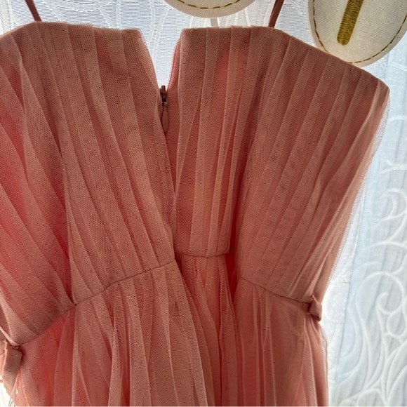 Gorgeous Marchesa blush pink bridesmaid gown - Picture 6 of 8